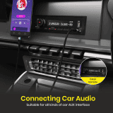 Portronics iKonnect C MAX | Enhanced Durability | Black