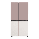 LG Side by Side Refrigerator | 650 L | 3 Star | Frost Free | Smart Wifi Enabled with Multi Air Flow | Clay Pink Tango | GL-B257EPT3 DPTZEBN