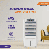 LIVPURE Personal Air Cooler | 48 L | White