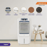 LIVPURE Personal Air Cooler | 48 L | White