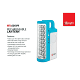 Mr Light Emergency Light | White & Blue | MR650V9