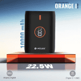 Lapcare ORANGE Pocket Size Power Bank I 10000 mAh | LPB-516