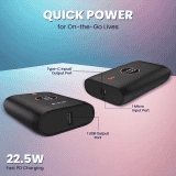 Lapcare ORANGE Pocket Size Power Bank I 10000 mAh | LPB-516