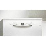 Bosch Series 6 Dishwasher | 14 Place Settings | Free Standing with Glass Protection Technology | White | SMS6IKW01I