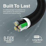 Promate Type-C Fast Charging Cable | USB-C to USB-C | 60W | Black | XCord-CC