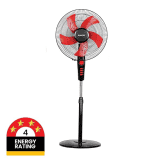 Castor Tornado 05 Pedestal Fan | 5 Leaf High Speed Stand Fan with Timer Switch | 406 mm