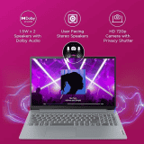 Lenovo IdeaPad Slim 3 Thin and Light Laptop | AMD Ryzen 3-7320U | 8 GB | 512 GB SSD | 15.6 inch | Grey | 82XQ00H7IN