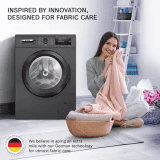 BOSCH 7 kg Fully Automatic Front Load Washing Machine | 5 Star | Black Grey | WAJ24209IN