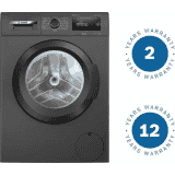 BOSCH 7 kg Fully Automatic Front Load Washing Machine | 5 Star | Black Grey | WAJ24209IN