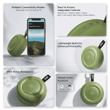 boAt Stone 135 Bluetooth Speaker | Soldier Green