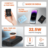 Lapcare ORANGE Pocket Size Power Bank I 10000 mAh | LPB-516