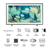 Samsung The Frame Series 4K Ultra HD Smart QLED TV | 138 cm (55 inches) | QA55LS03FAULXL