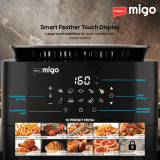 IMPEX MIGO AIRCHEF XL Digital Air Fryer | 12 L | 1800 W | Digital Display & 10 Preset Menu