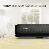boAt Aavante Bar 1550 Pro Bluetooth Soundbar |160W | Pebble Black