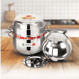 IMPEX Stainless Steel Thermal Rice cooker | Choodarapetty with Pot | 1.5 kg
