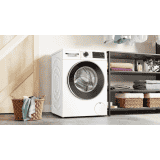 BOSCH 9 kg Fully Automatic Front Load Washing Machine | In-built Heater | White | WGA14200IN
