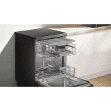 Bosch Series 6 dishwasher | free standing | 60 cm | Black Inox | SMS6HMC00I