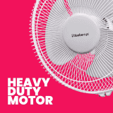 Blueberry's Ozon 12 Wall Fan | 80 Watts