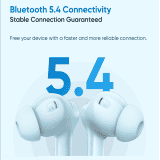 realme Buds T200x | 25dB ANC | 12.4mm | Dynamic Bass Drivers | Moonlight White