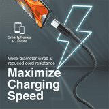 Promate USB to Type C Data Cable | 2A 2A Fast Charging | 1m | Black | XCord-AC