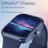 Fastrack Limitless FS2+ Smart Watch | 2.01 Inch | UltraVU Display | Black