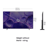 Samsung Crystal 4K Ultra HD Smart LED TV | 108 cm (43 inches) | Black | UA43U8600FULXL