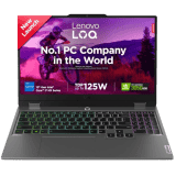 Lenovo LOQ Gaming Laptop | Intel Core i7 | 13th Gen 13650HX | 16 GB | 512 GB SSD | RTX 3050 | 15.6 inch | Luna Gray | 83DV00XEIN