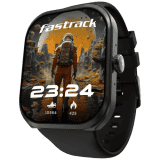 Fastrack Limitless FS2+ Smart Watch | 2.01 Inch | UltraVU Display | Black