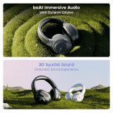 boAt Nirvana Eutopia Bluetooth Headphones | Spatial Audio | Primia Black