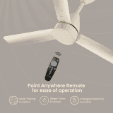 Crompton Energion Cookie BLDC Ceiling Fan | 1200mm | Ivory