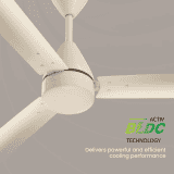 Crompton Energion Cookie BLDC Ceiling Fan | 1200mm | Ivory