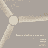 Crompton Energion Cookie BLDC Ceiling Fan | 1200mm | Ivory