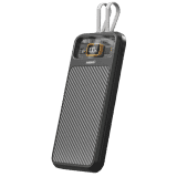 Salpido Power Bank With Type-C & Lightning Dual cable |  10000 mAH  | 22.5W | PB-133