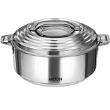 Milton Galaxia Stainless Steel Casserole | 2.5 L | Silver