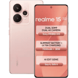 realme 15 5G | 8 GB | 256 GB | Silk Pink