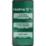 realme 15 5G | 8 GB | 128 GB | Velvet Green