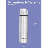 Milton Flip Lid Thermosteel Water Bottle | 750 ml