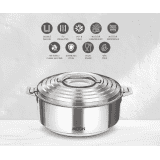 Milton Galaxia 3500 Stainless Steel Casserole | 3500 ml | Silver