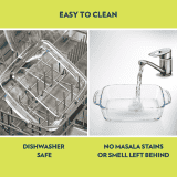 Borosil Square Baking Dish | 1.6L | With Handle
