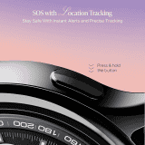 boAt Enigma Daze Smartwatch | Functional Crown | SOS with Location Tracking | Watch Face Studio | Metallic Black