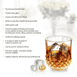 Treo By Milton Crystal Cool Glass | Set of 6 | 290 ml | Transparent
