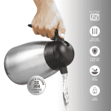 Milton Thermosteel Carafe | 1500 ml | Silver