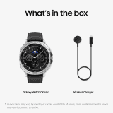 Samsung Galaxy Classic  Watch8 LTE | 46mm | with 3nm Processor | Dual GPS | Black | SM-L505FZKAINS