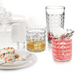 Treo by Milton Knitts 380 Whisky Glass | Set of 6 | 380 ml Each | Transparent