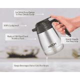Milton Thermosteel Carafe | 1000 ml | Silver