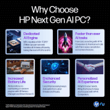 HP OmniBook X Flip Laptop | Intel Core Ultra 7 258V | 32 GB | 1 TB SSD | Atmospheric Blue | 14-fm0029TU