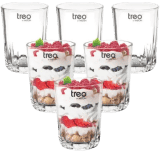 TREO By Milton Acme Cool Glass | Set of 6 | 235 ml | Transparent