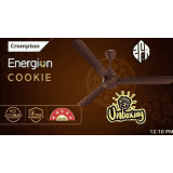 Crompton Energion Cookie BLDC 48 Ceiling Fan | 1200 mm | 5 Star | Brown