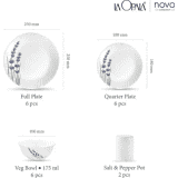 LAOPALA Novo Dinner Set | 20 Pcs