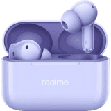realme Buds T200 Earbud | Hi-Res with 32dB ANC | 12.4mm | Dreamy Purple